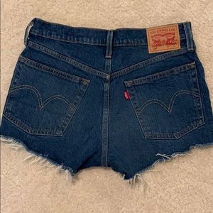 Levi’s Women’s 501 high waisted shorts
